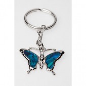 Large Butterfly Key Ring