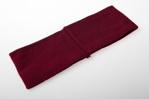 64mm Fabric Headband Burgundy