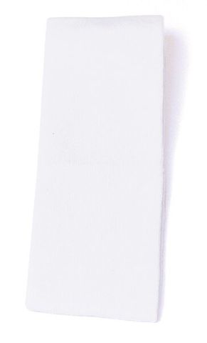 64mm Fabric Headband White
