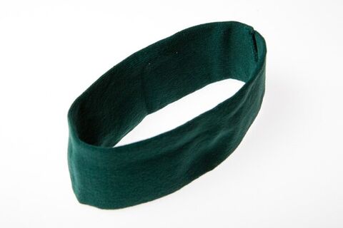 64mm Fabric Headband Green