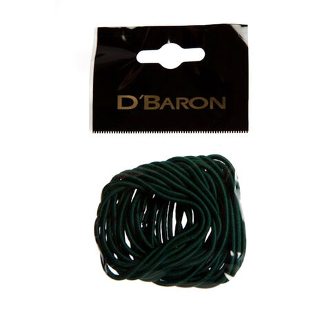 Hair Elastic Thin Green