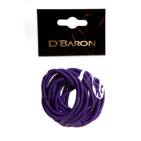 Hair Elastic Thick Purple